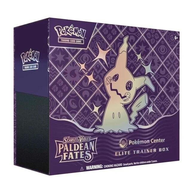 Paldean Fates Pokemon Center Elite Trainer Box (ETB)