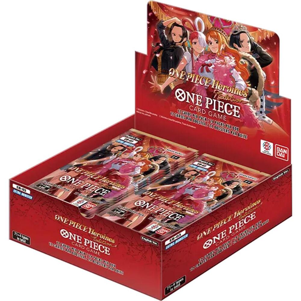 cheapest one piece booster box EB-03 Extra Booster: Heroines Edition Box– American Deals TCG Includes special DON Deck Choice:Squirreled Away are the mlp mtg Box5