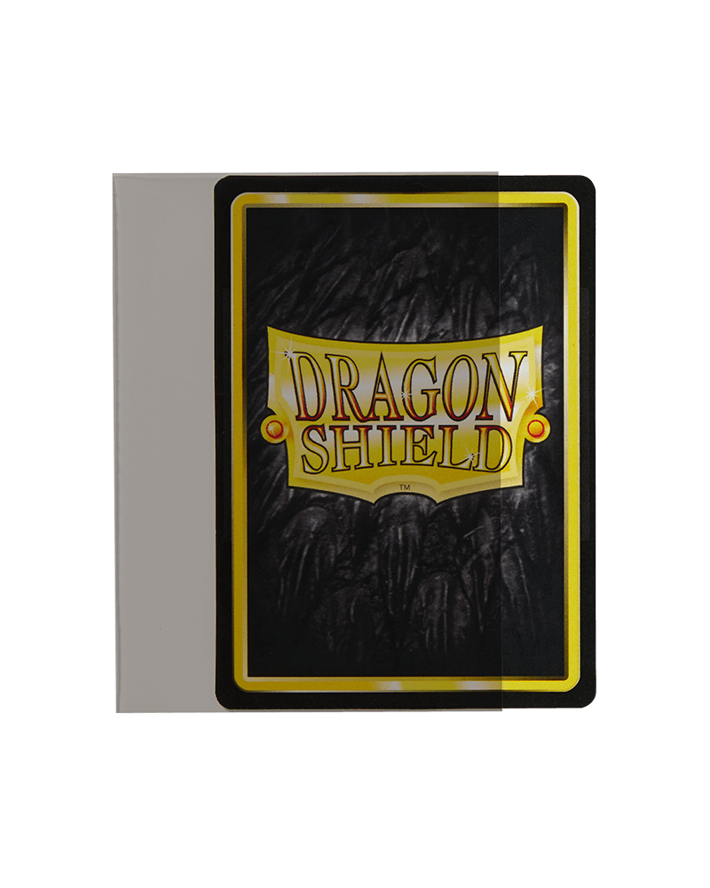 Dragon Shield: Clear Sideloading Perfect Fit Sleeves Smoke – Standard Size 100ct
