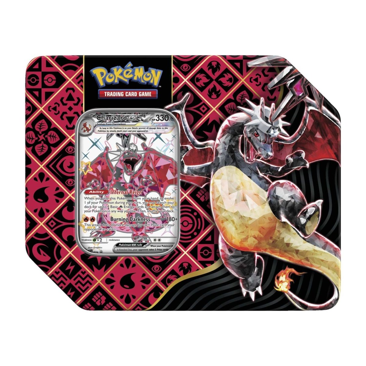Paldean Fates Tin - Charizard