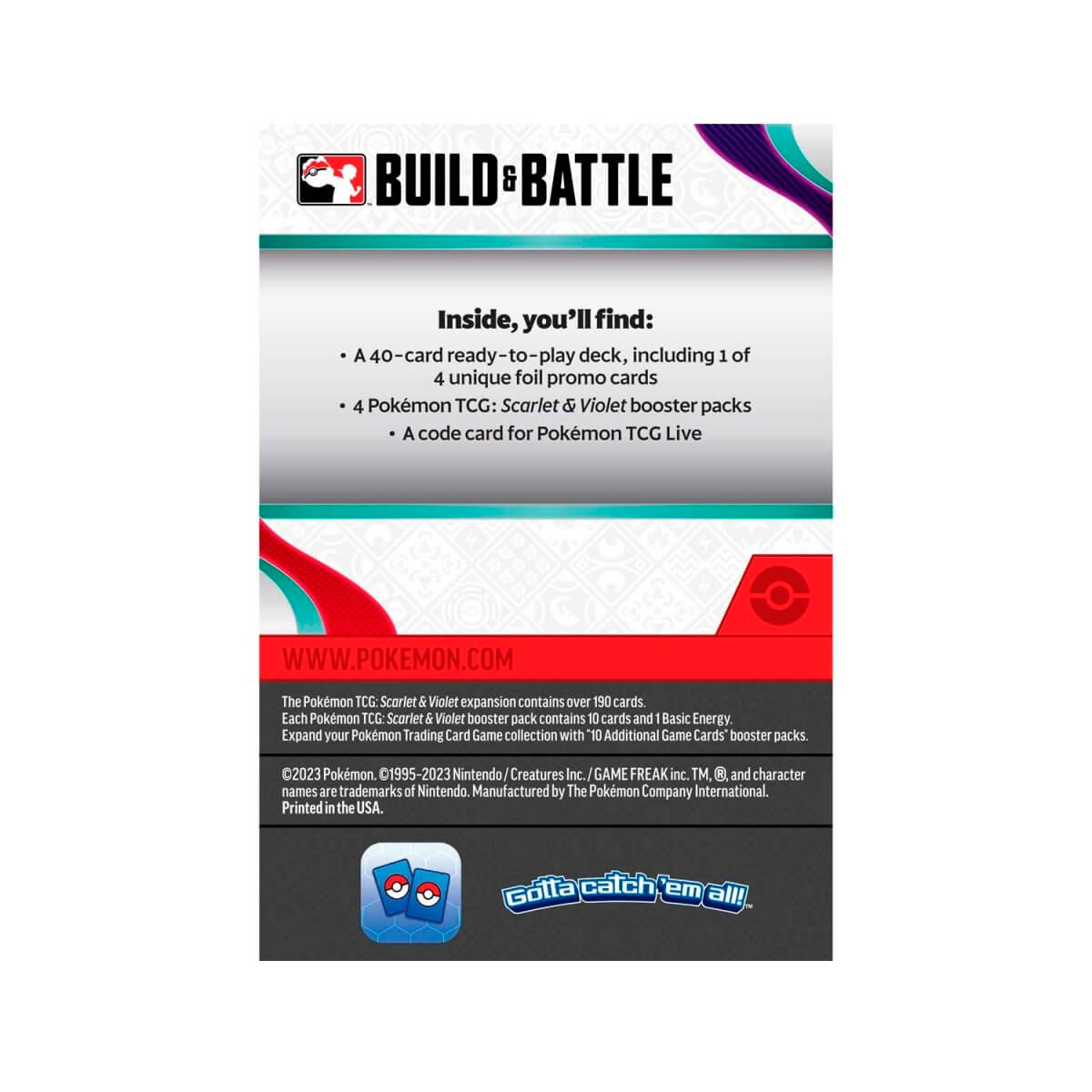 Scarlet & Violet: Build & Battle Box