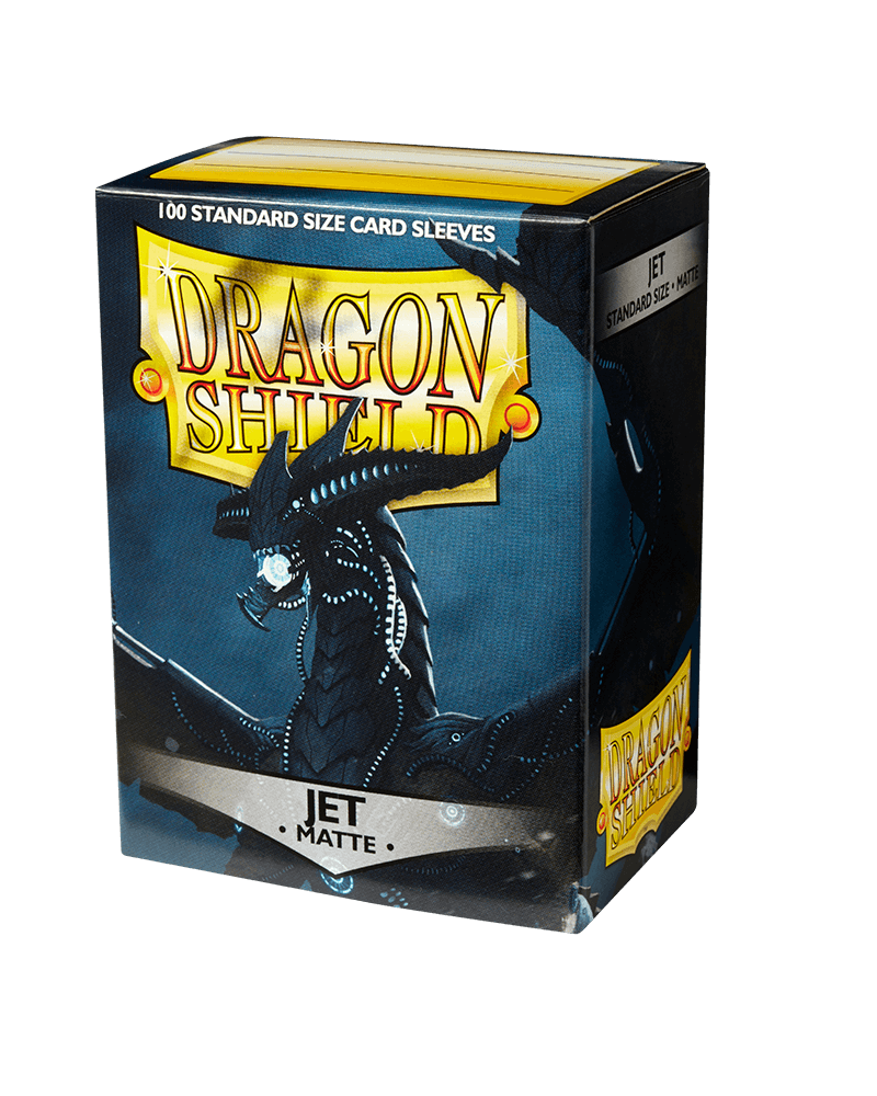 Dragon Shield: Matte Jet Standard Size 100 ct Card Sleeves
