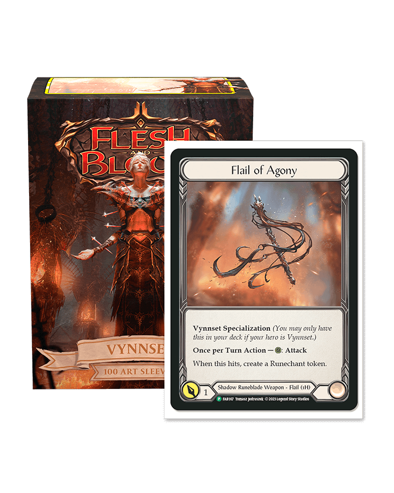 Dragon Shield: Vynnset - Matte Art Sleeves - Standard Size 100 ct