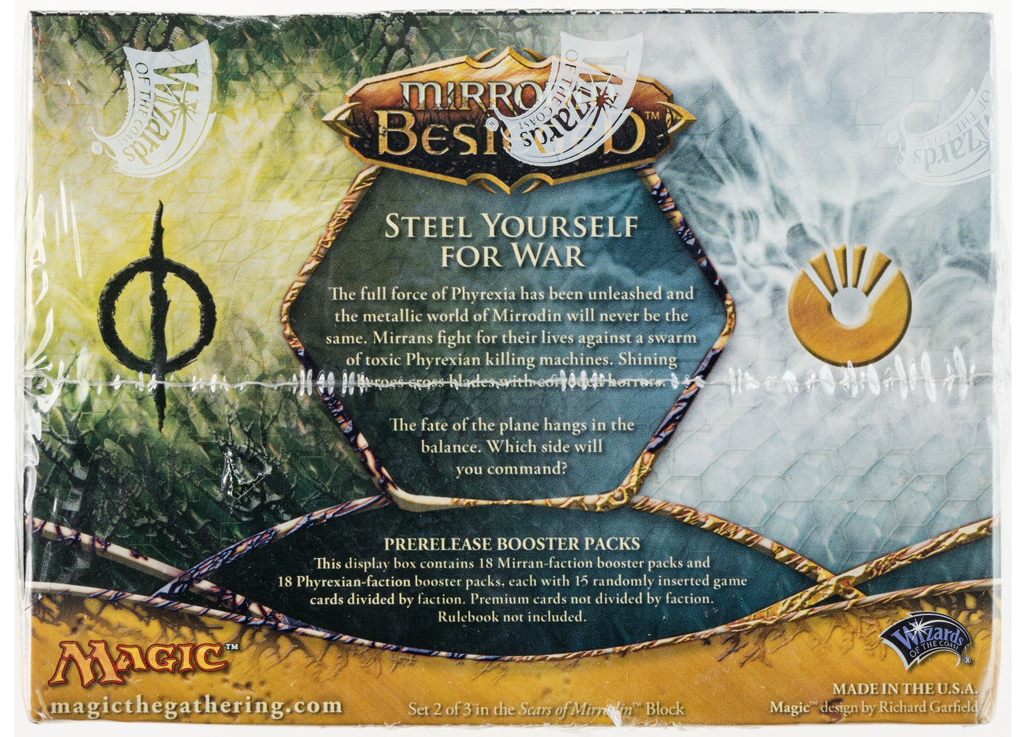 Mirrodin Besieged Prerelease Booster Box (Wizards of the Coast, 2011)