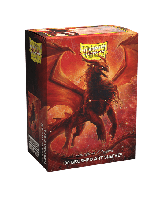 Dragon Shield: Constellations - Brushed Art Sleeves - Rowan - Standard Size 100 ct