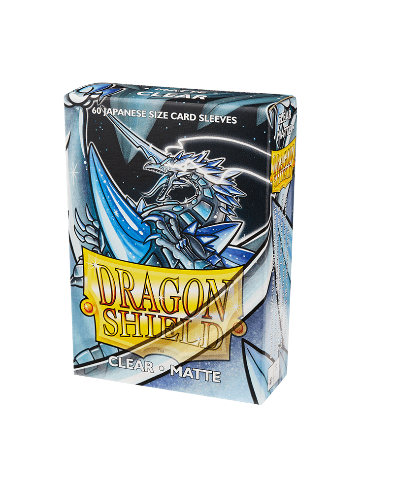Dragon Shield: Matte Clear Japanese Size 60 ct