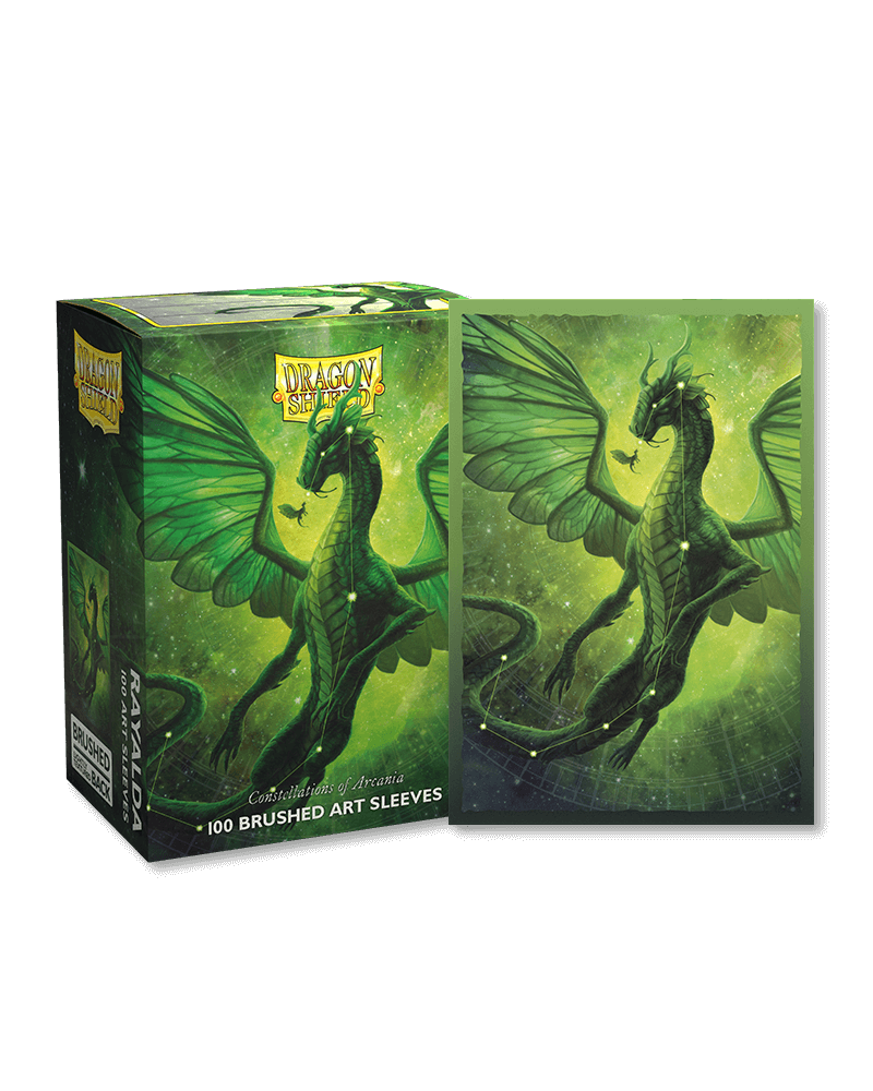 Dragon Shield: Constellations - Brushed Art Sleeves - Rayalda - Standard Size 100 ct