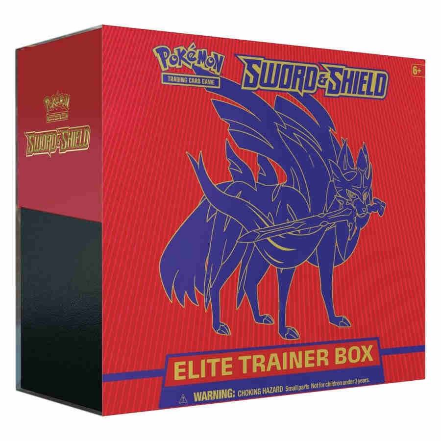 Sword & Shield Elite Trainer Box (ETB) [Zacian] 1st Print