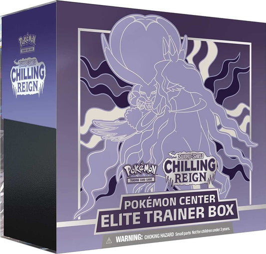 Chilling Reign Pokemon Center Elite Trainer Box (ETB) [Shadow Rider Calyrex]