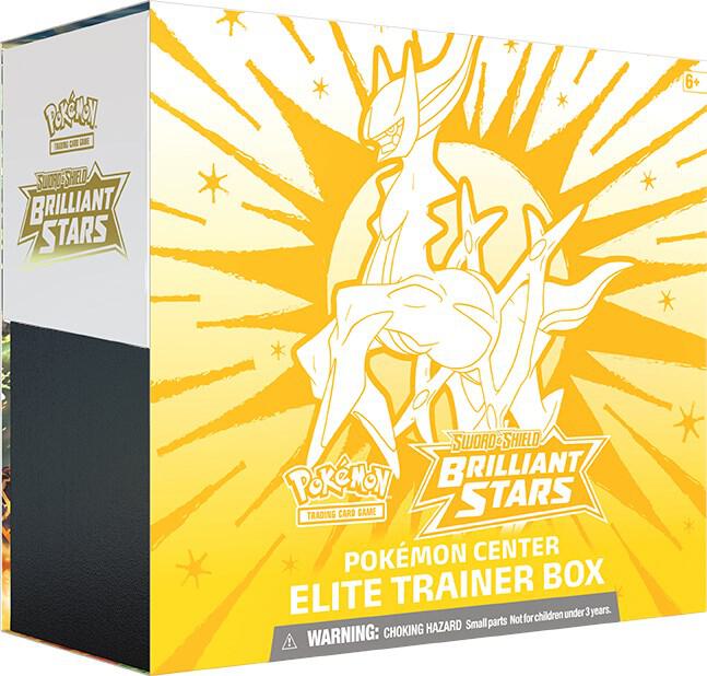 Brilliant Stars Pokemon Center Elite Trainer Box (ETB)