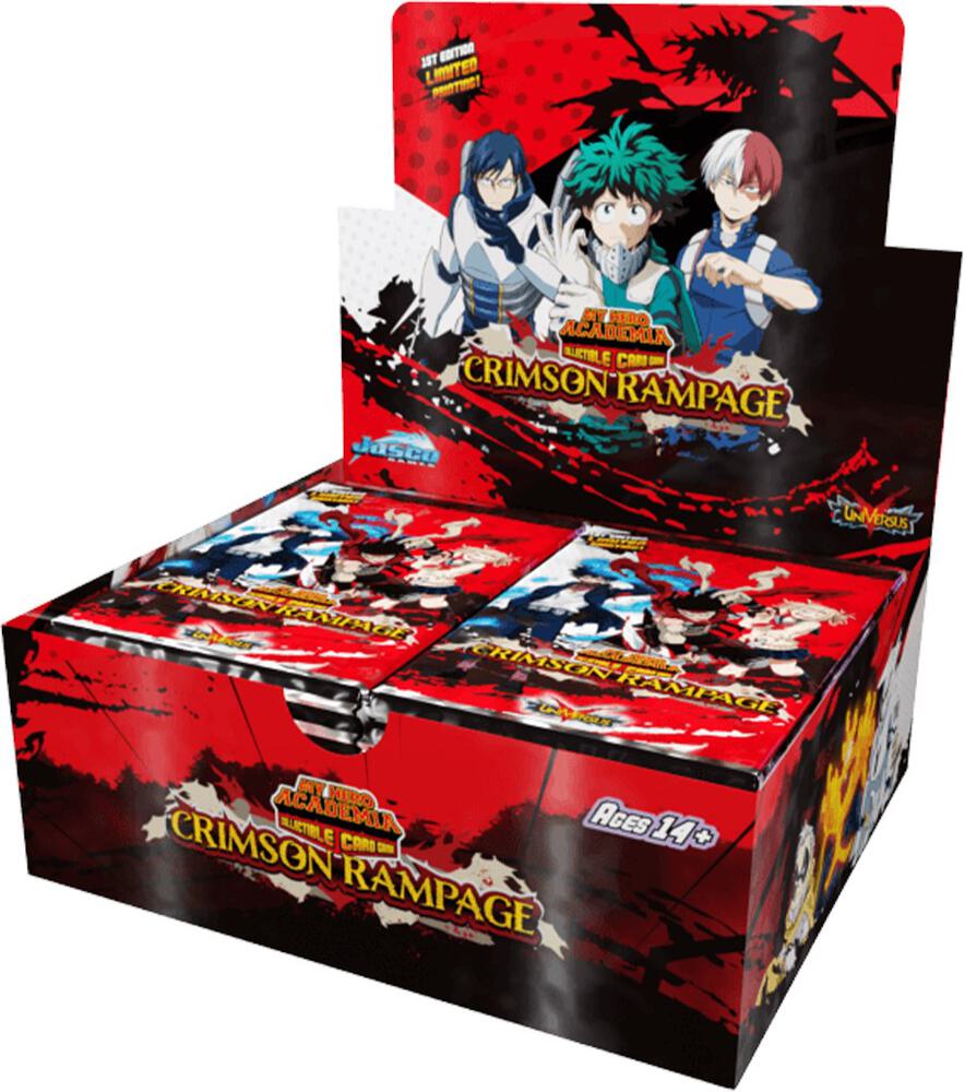 My Hero Academia: Crimson Rampage Booster Pack - 1st Edition