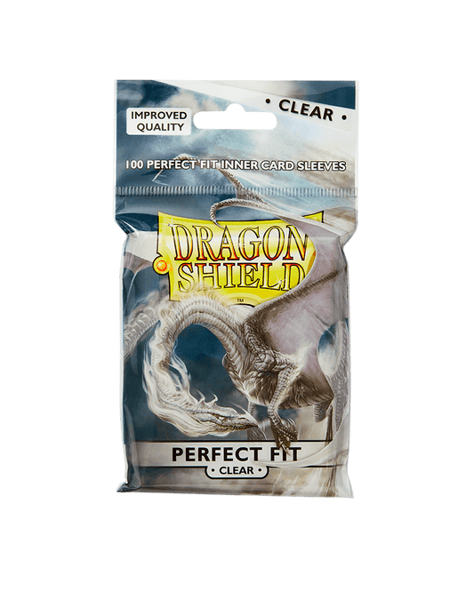 Dragon Shield: Perfect Fit / Clear Top Loading Sleeves - 100 ct