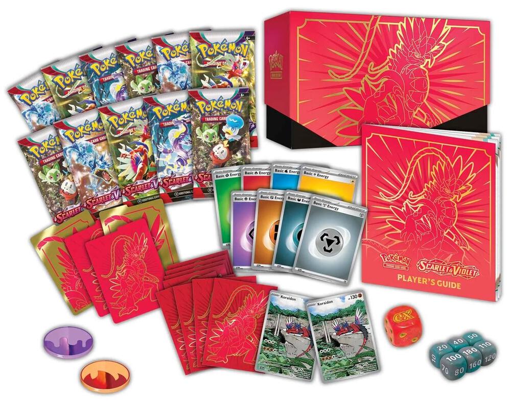 Scarlet & Violet Pokemon Center Elite Trainer Box (ETB) [Koraidon]