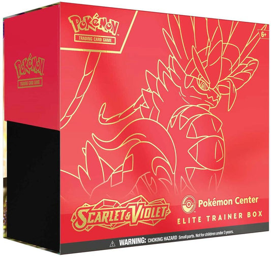 Scarlet & Violet Pokemon Center Elite Trainer Box (ETB) [Koraidon]