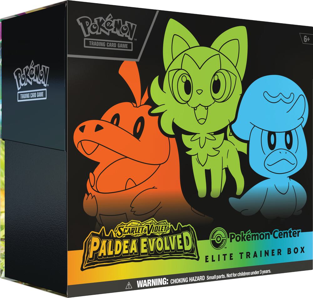 Paldea Evolved Pokemon Center Elite Trainer Box (ETB)