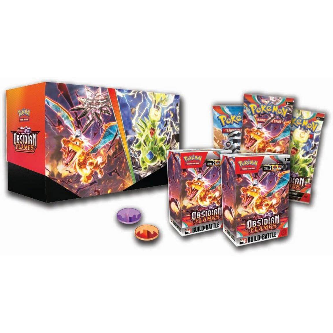 Obsidian Flames: Build and Battle Stadium