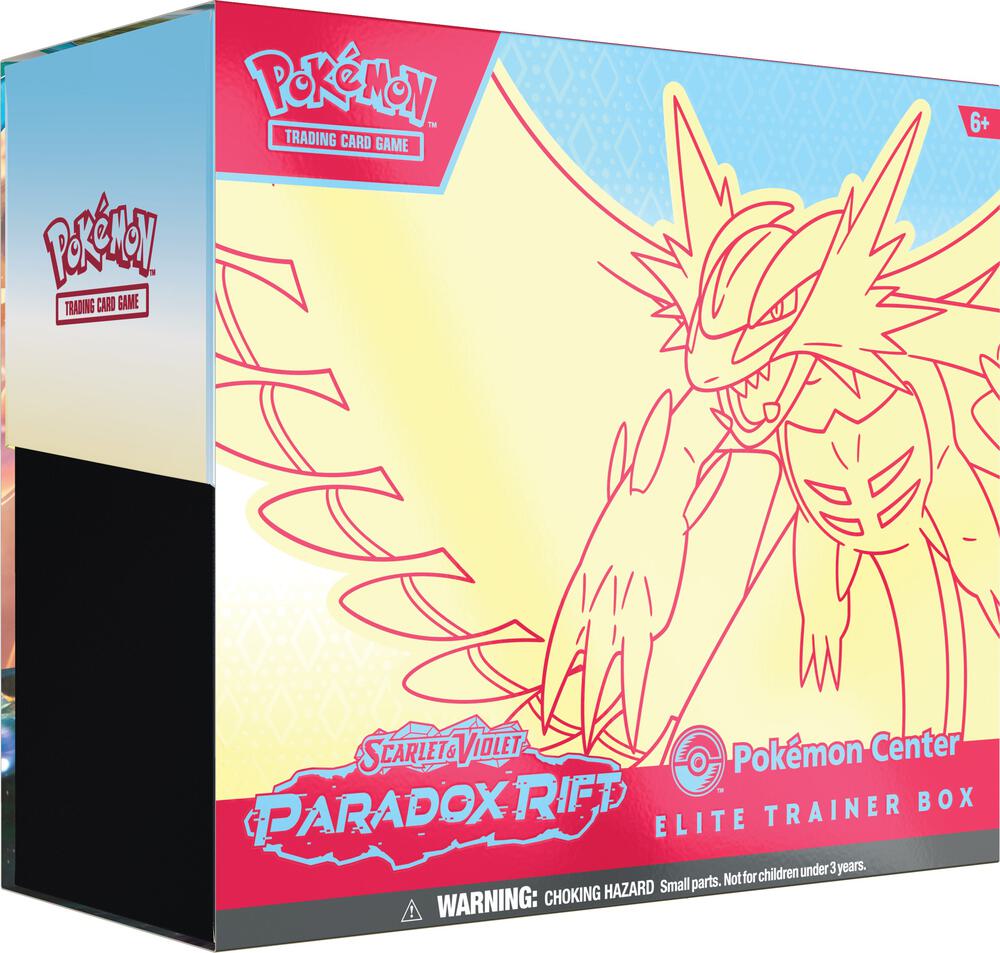 Paradox Rift Pokemon Center Elite Trainer Box (ETB) [Roaring Moon]