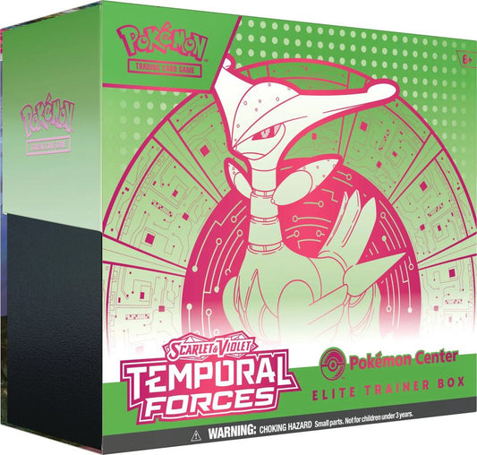 Temporal Forces Pokemon Center Elite Trainer Box (ETB) [Iron Leaves]