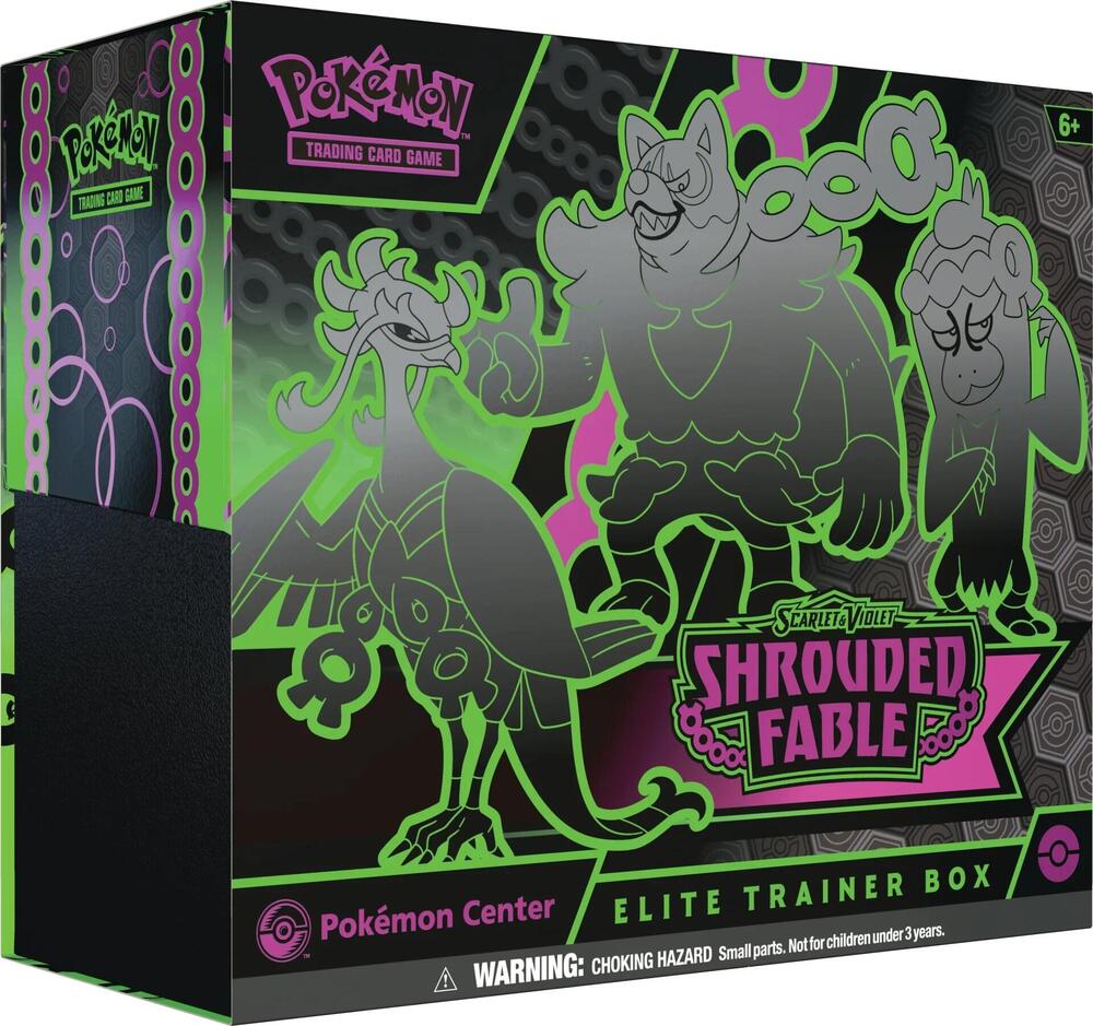 Shrouded Fable Pokemon Center Elite Trainer Box (ETB)