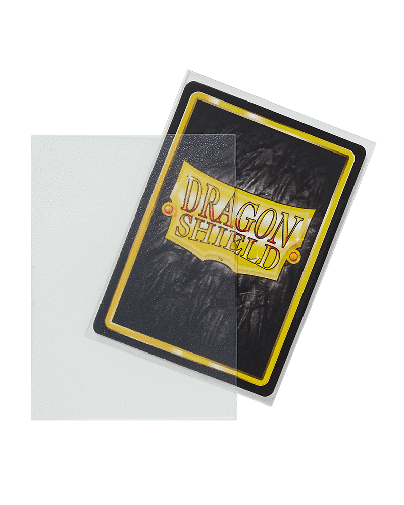 Dragon Shield: Matte Clear Standard Size 100 ct Card Sleeves