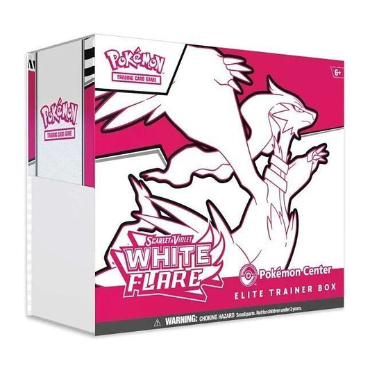 White Flare Pokemon Center Elite Trainer Box (ETB)