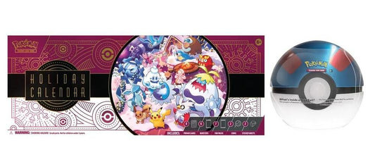 Pokemon Holiday Calendar and Great Ball Bundle
