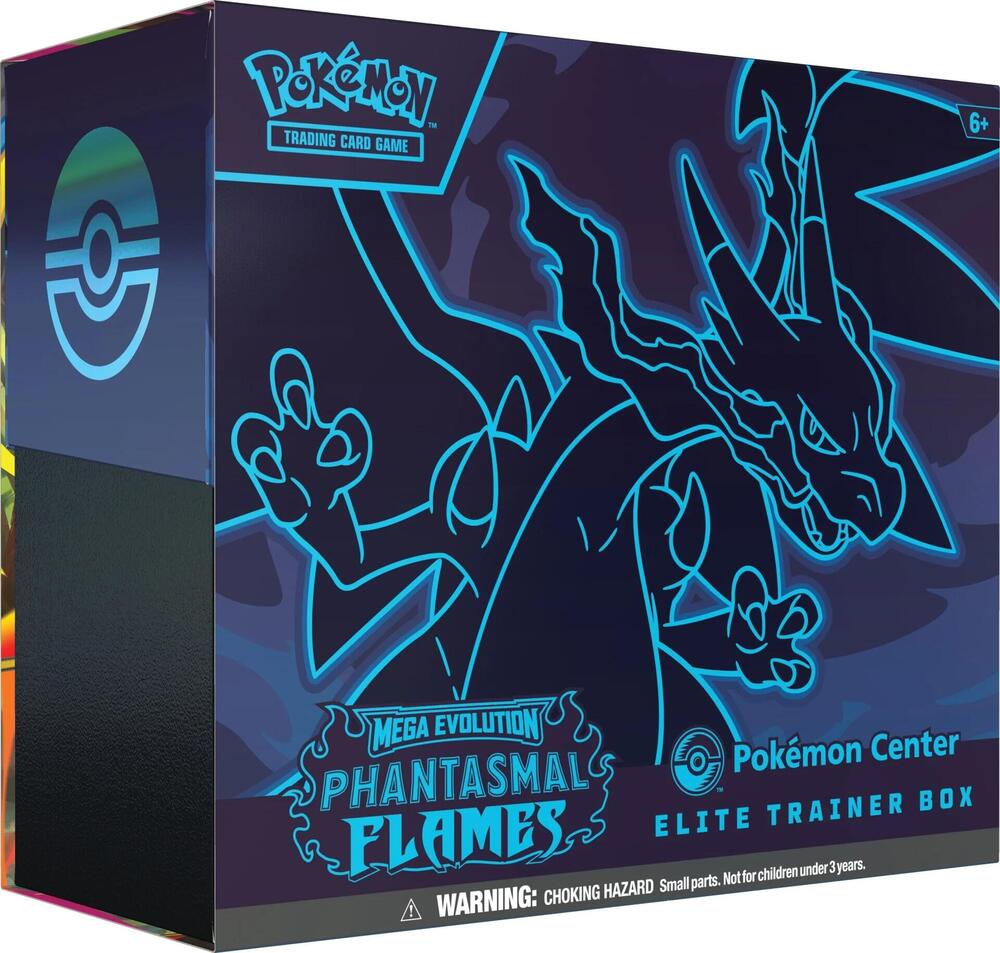 Phantasmal Flames Pokemon Center Elite Trainer Box (ETB)