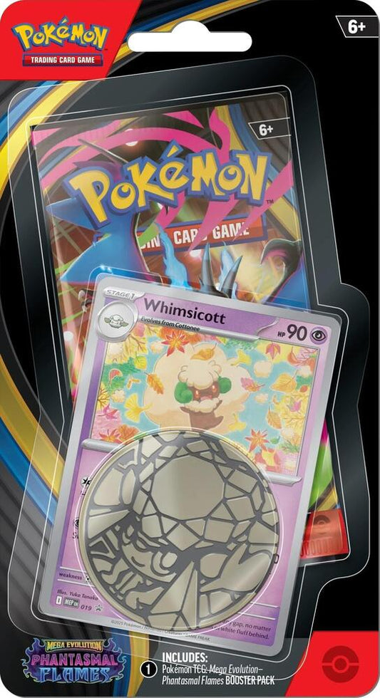 Phantasmal Flames Single Pack Blister - Whimsicott