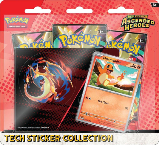 Ascended Heroes Tech Sticker Collection - Charmander