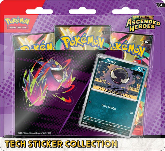 Ascended Heroes Tech Sticker Collection - Gastly