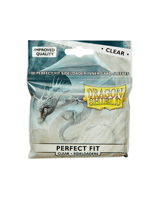 Dragon Shield: Clear Sideloading Perfect Fit Sleeves - Standard Size 100ct