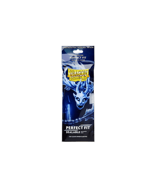 Dragon Shield: Sealable Perfect Fit Sleeves - Japanese Size - 100ct