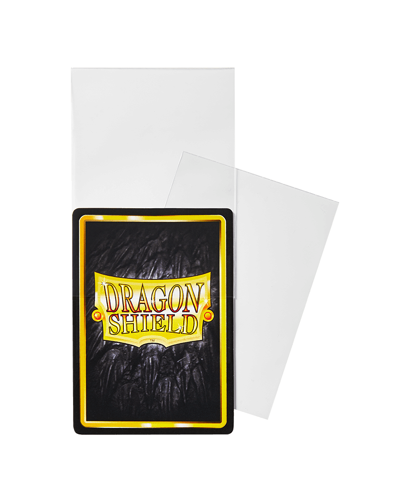 Dragon Shield: Clear Perfect Fit Japanese Size 100ct