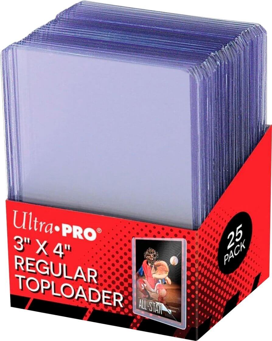 Ultra PRO: 3" x 4" Clear Regular Top Loaders