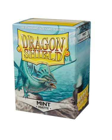 Dragon Shield: Matte Mint Standard Size 100 ct Card Sleeves