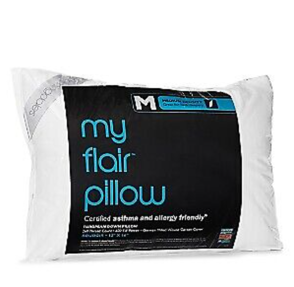Bloomingdale's My Flair Medium Density 12" x 16" European Down Pillow - BOUDOIR