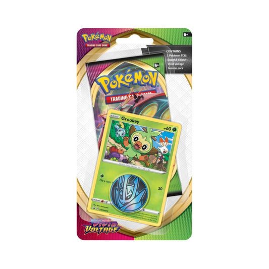 Vivid Voltage Checklane Blister - Grookey