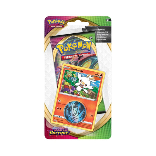 Vivid Voltage Checklane Blister - Scorbunny