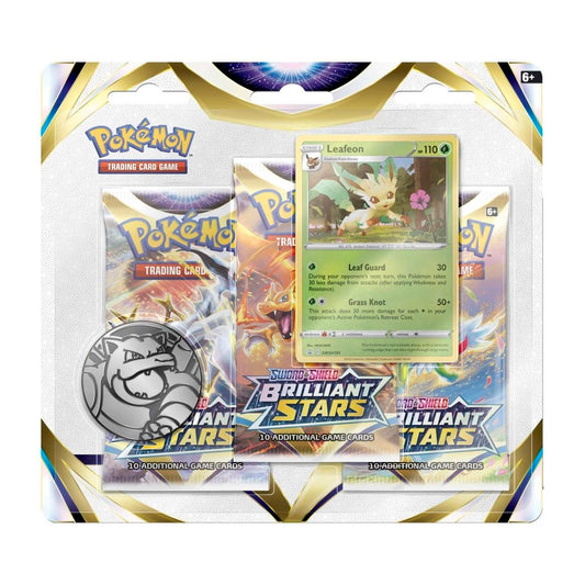 Brilliant Stars 3 Pack Blister - Leafeon