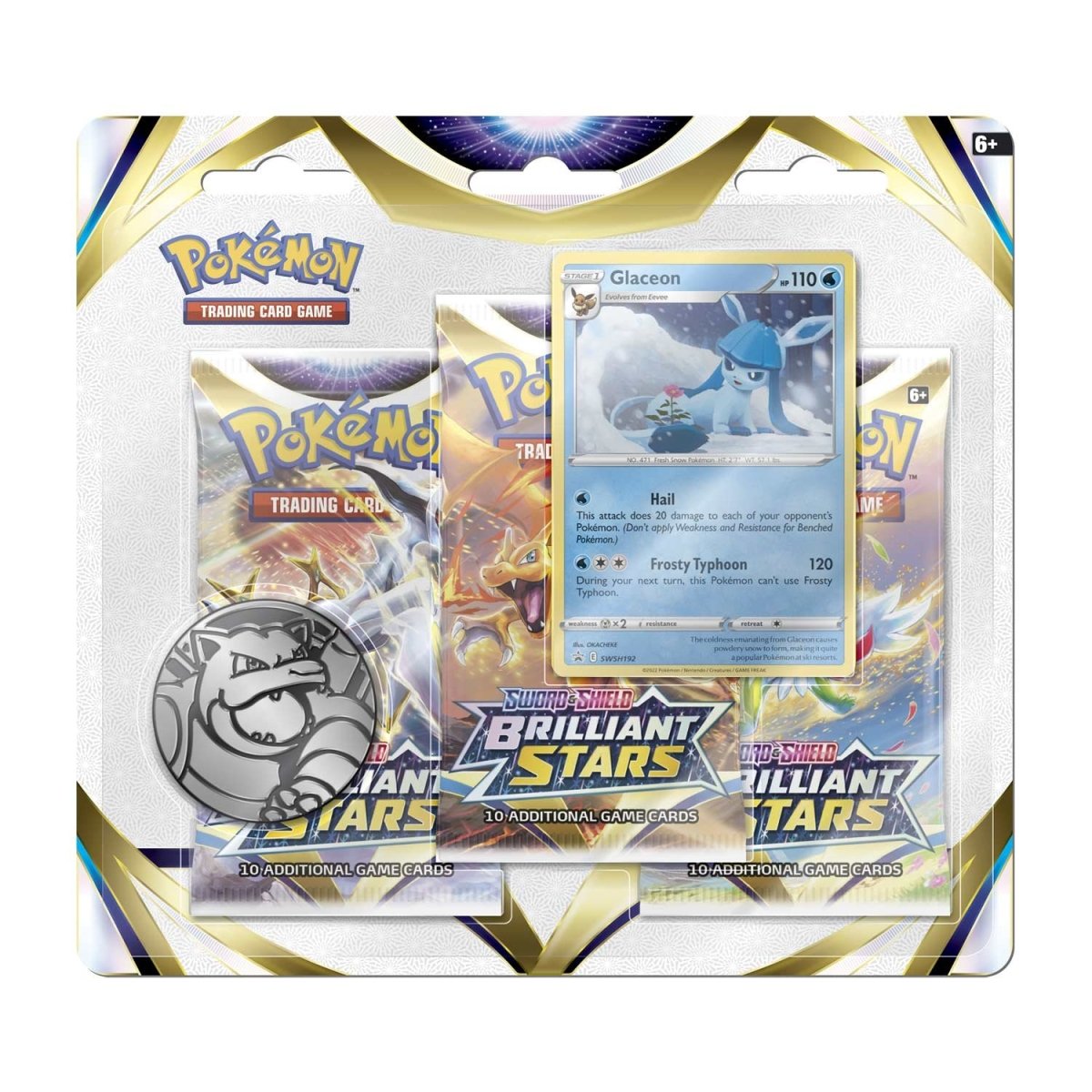 Brilliant Stars 3 Pack Blister - Glaceon