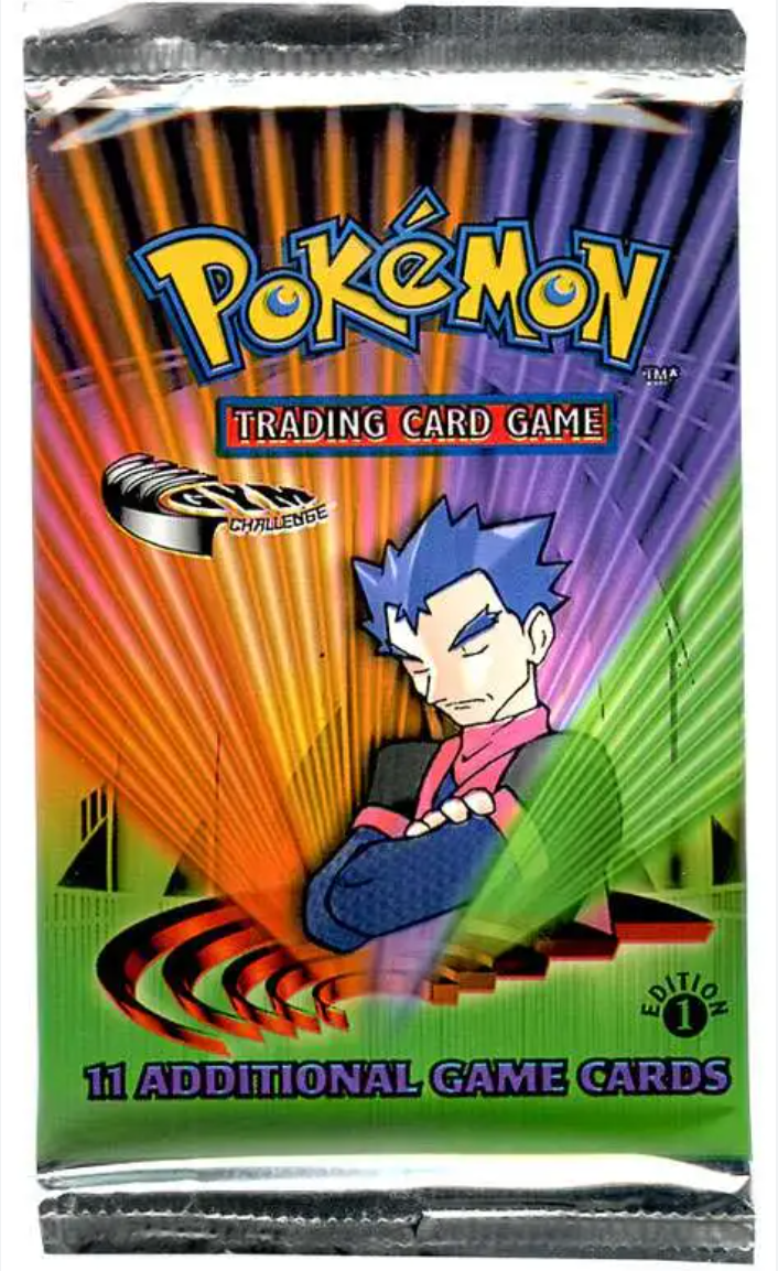 Gym Challenge 1st Edition Booster Pack - Koga