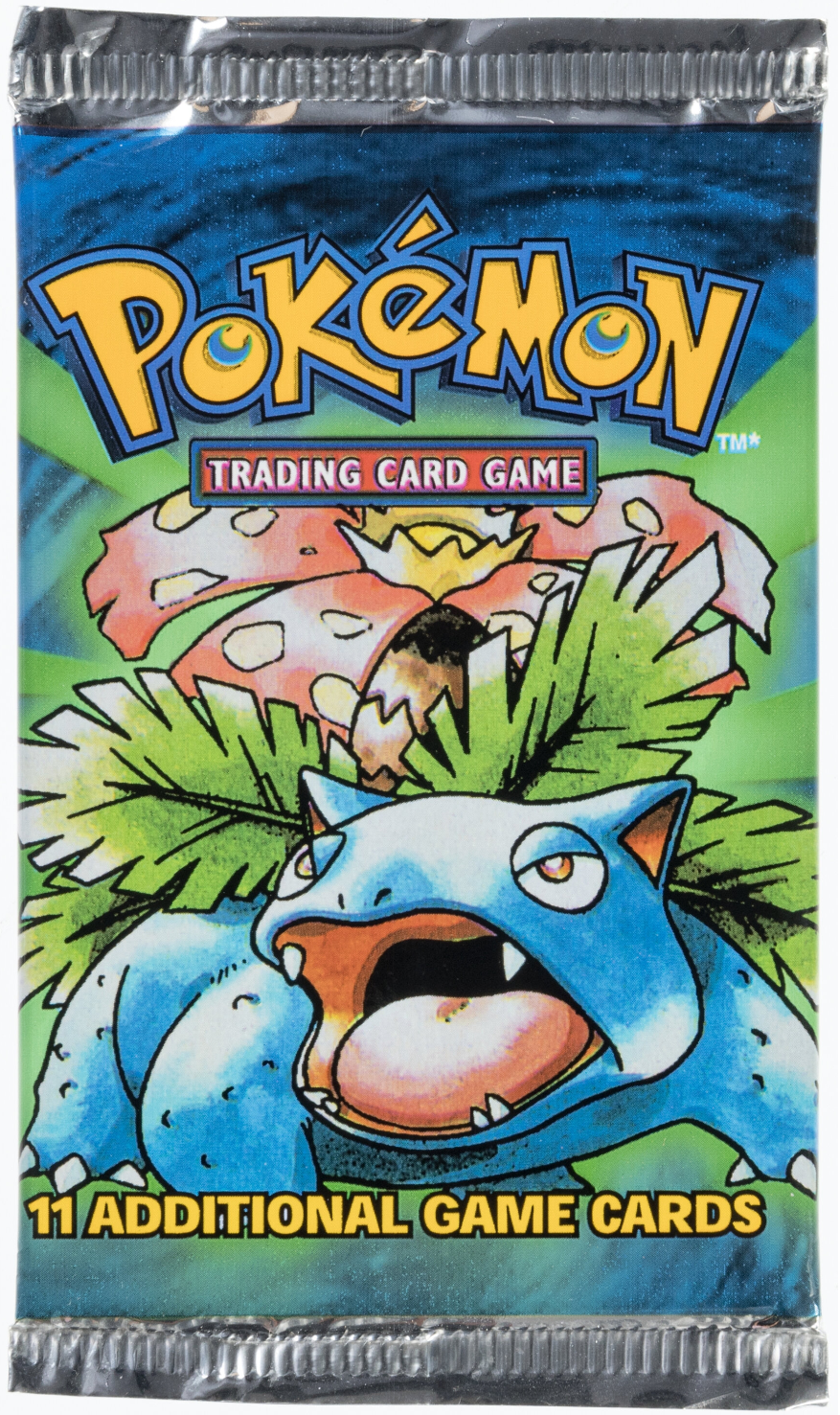 Base Set Booster Pack - Unlimited - Venusaur