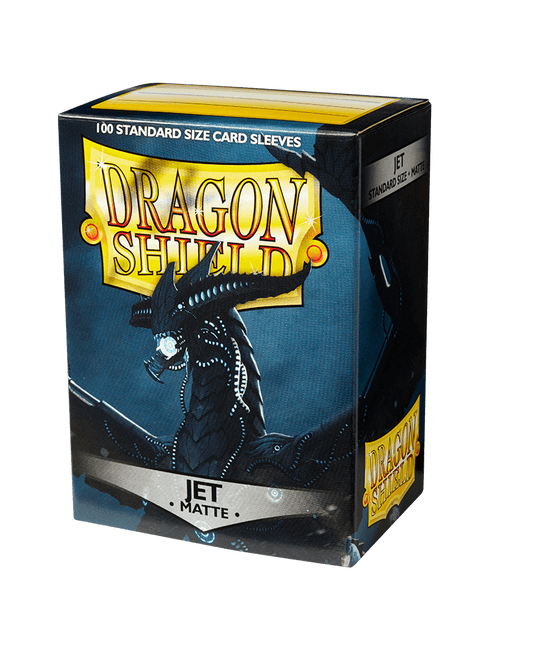 Dragon Shield: Matte Jet Standard Size 100 ct Card Sleeves
