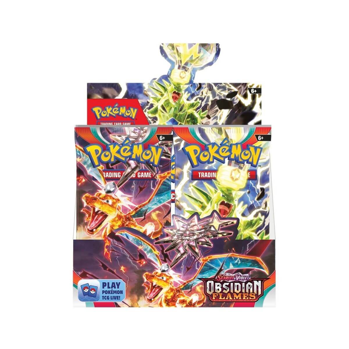 Obsidian Flames: Booster Display Box (36 Packs)
