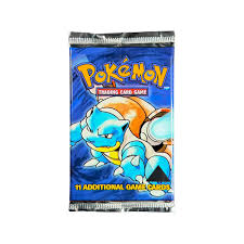 Base Set Booster Pack - TRIANGE ERROR - Blastoise
