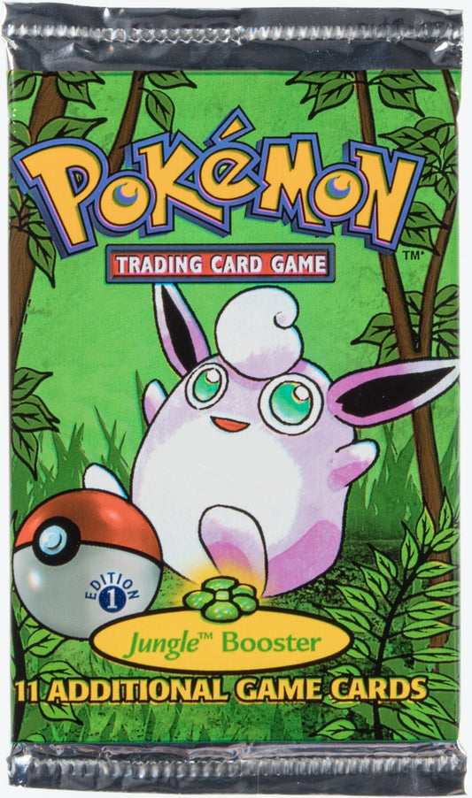 Jungle Booster Pack - 1st Edition - Wigglytuff