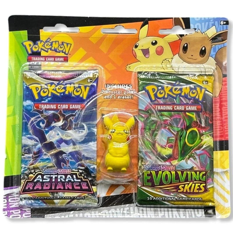 Back to School Eraser Blister - Pikachu (Evolving Skies)