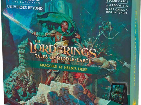 Aragorn at Helm's Deep - The Lord of the Rings: Tales of Middle-earth Scene Box