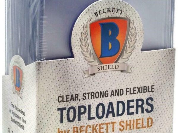 Beckett Shield Standard Size Card 35pt Toploader (25 Pack)