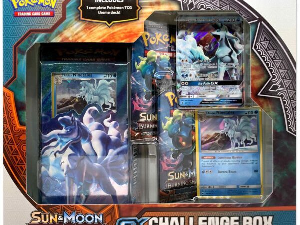Alolan Ninetales GX Challenge Box - Burning Shadows